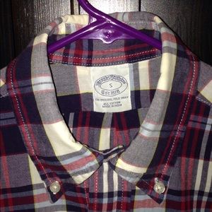 BB short sleeve plaid